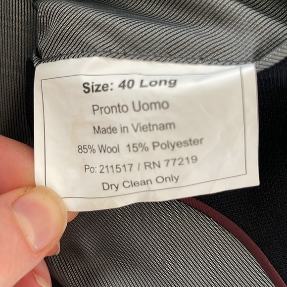 Navy blue blazer - Picture 4 of 4